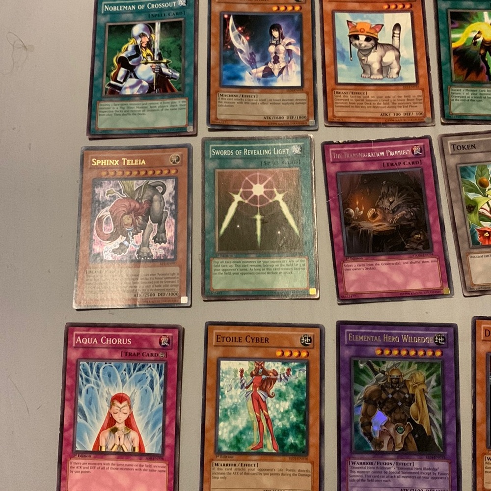 Set of 18 YuGiOh! Cards